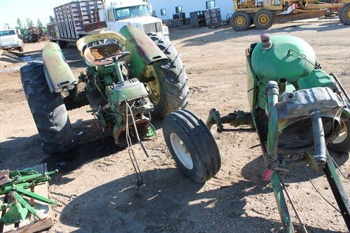 Used John Deere 3020 Tractor parts.