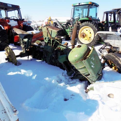 Used John Deere 3020 Tractor parts.