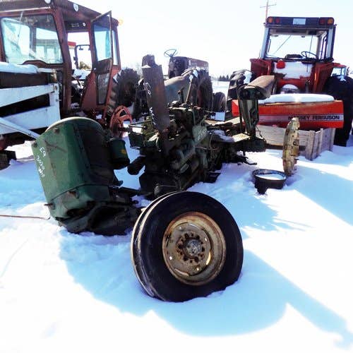 Used John Deere 3020 Tractor parts.