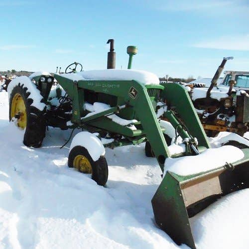 Used John Deere 3020 Tractor parts.