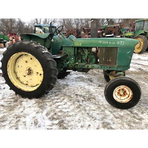 Used John Deere 3020 Tractor parts.