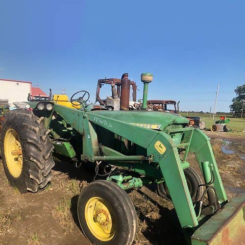 Used John Deere 3020 Tractor parts.