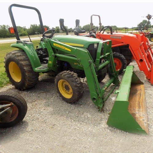 Used John Deere 3032E Tractor parts.