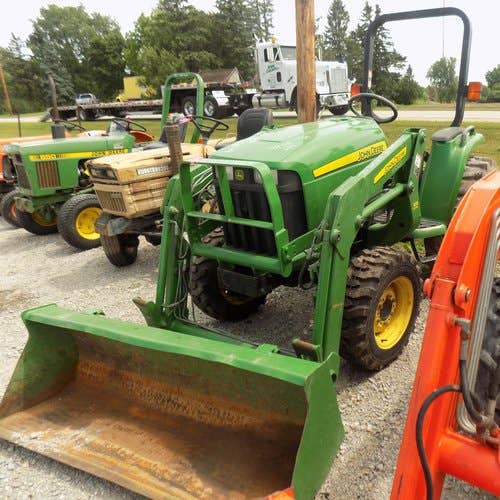 Used John Deere 3032E Tractor parts.
