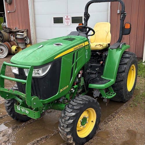 2016 Used John Deere 3033R Tractor parts.