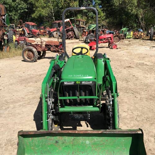 Used John Deere 3038E Tractor parts.