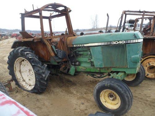 Used John Deere 3040 Tractor parts.