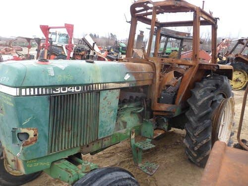 Used John Deere 3040 Tractor parts.