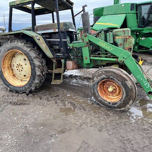 Used John Deere 3130 Tractor parts.