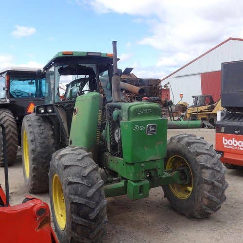 Used John Deere 3150 Tractor parts.