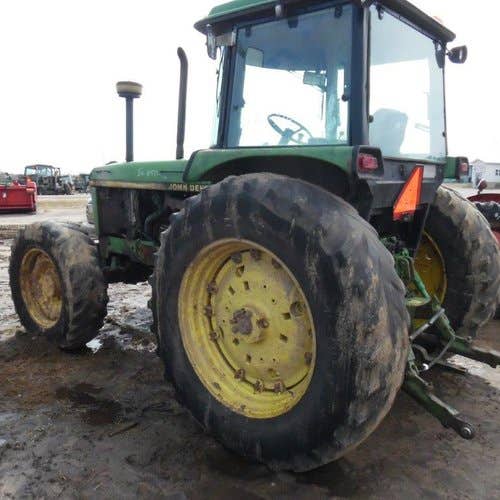 Used John Deere 3155 Tractor parts.
