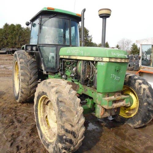 Used John Deere 3155 Tractor parts.