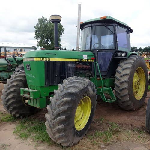 Used John Deere 3155 Tractor parts.