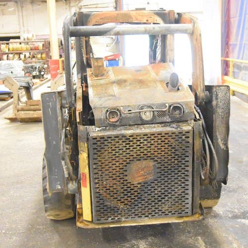 2012 Used John Deere 318D Skid Steer Loader parts.