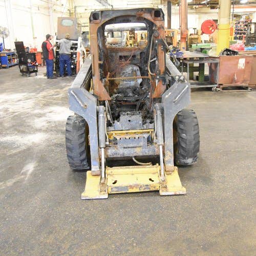 2012 Used John Deere 318D Skid Steer Loader parts.