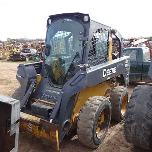 Used John Deere 318D Skid Steer Loader parts.