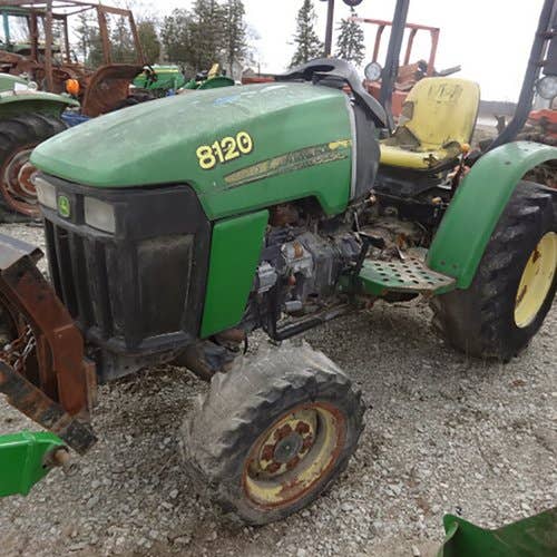 Used John Deere 3203 Tractor parts.
