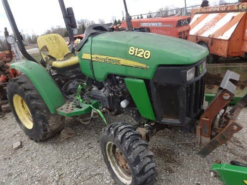 Used John Deere 3203 Tractor parts.