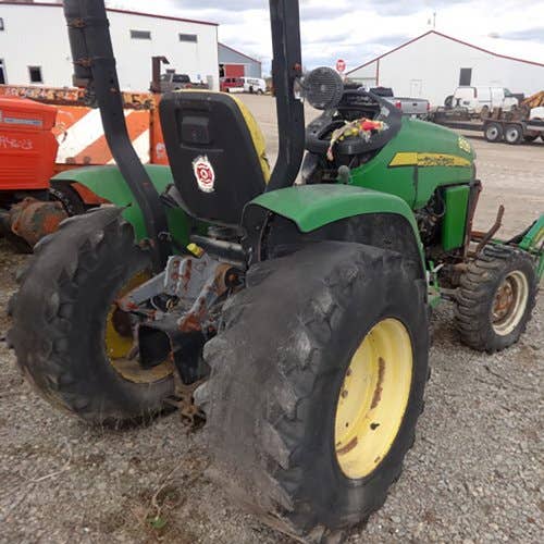 Used John Deere 3203 Tractor parts.