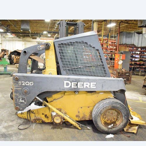 Used John Deere 320D Skid Steer Loader parts.