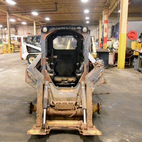Used John Deere 320D Skid Steer Loader parts.
