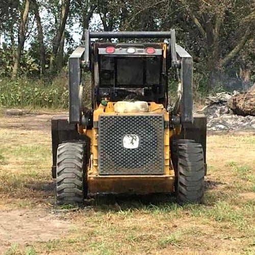 2013 Used John Deere 320D Skid Steer Loader parts.