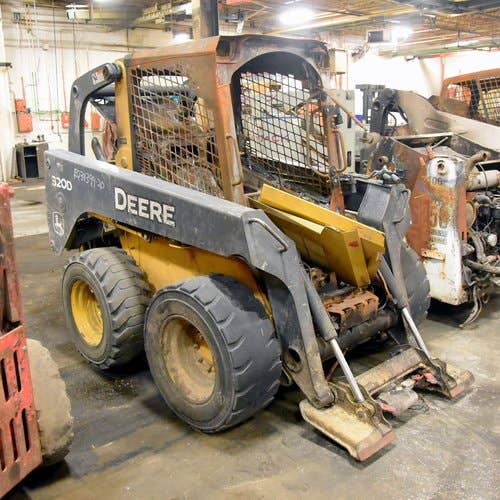2013 Used John Deere 320D Skid Steer Loader parts.