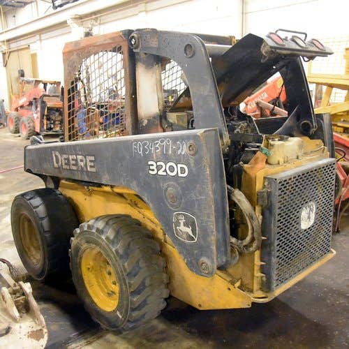 2013 Used John Deere 320D Skid Steer Loader parts.