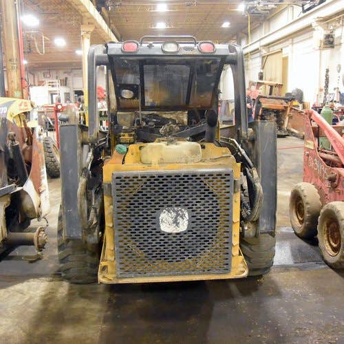 2013 Used John Deere 320D Skid Steer Loader parts.
