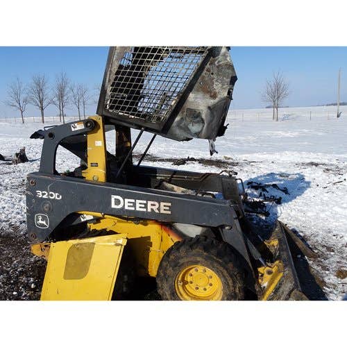 Used John Deere 320D Skid Steer Loader parts.