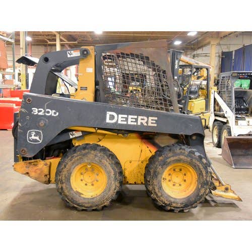 Used John Deere 320D Skid Steer Loader parts.