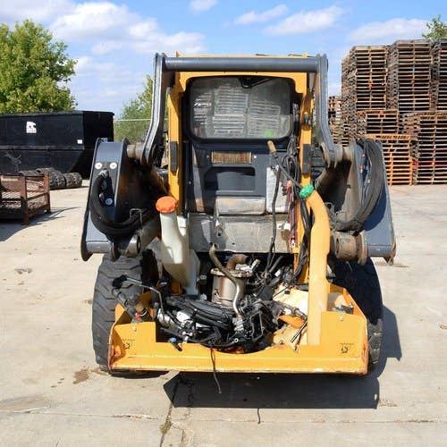 2016 Used John Deere 320E Skid Steer Loader parts.