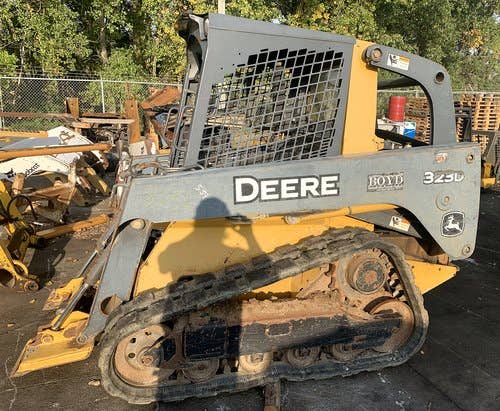 Used John Deere 323D Skid Steer Loader parts.