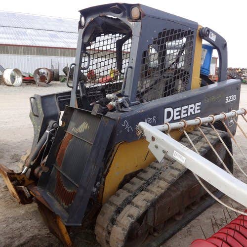 Used John Deere 323D Skid Steer Loader parts.