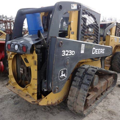 Used John Deere 323D Skid Steer Loader parts.
