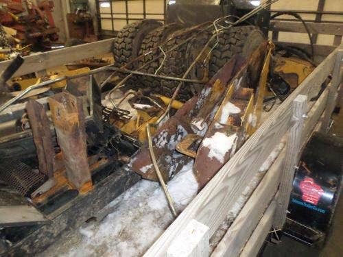 2005 Used John Deere 325 Skid Steer Loader parts.