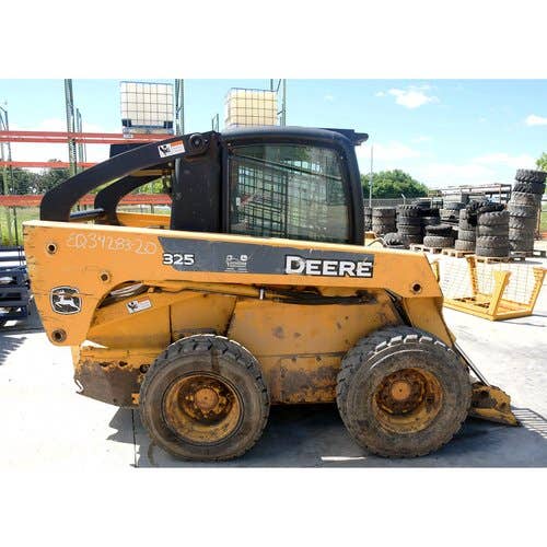 Used John Deere 325 Skid Steer Loader parts.
