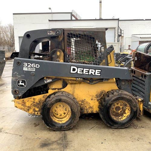 2012 Used John Deere 326D Skid Steer Loader parts.