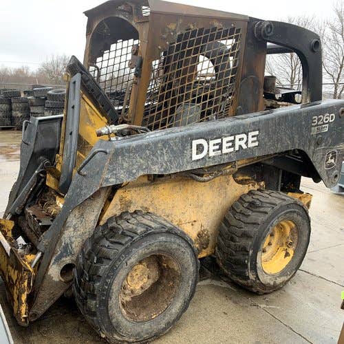 2012 Used John Deere 326D Skid Steer Loader parts.