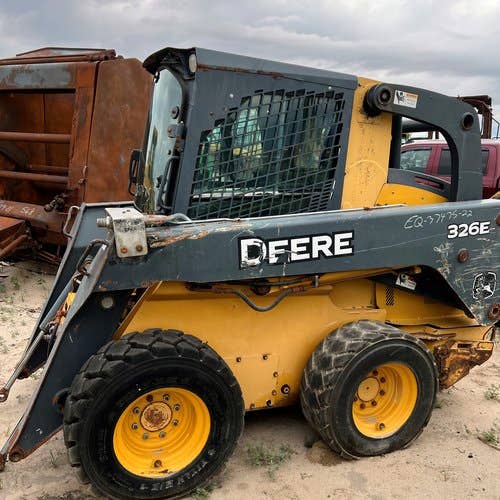 Used John Deere 326E Skid Steer Loader parts.