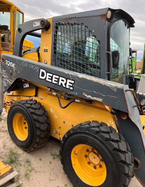 Used John Deere 326E Skid Steer Loader parts.
