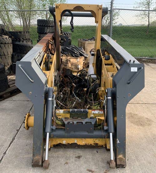 Used John Deere 326E Skid Steer Loader parts.
