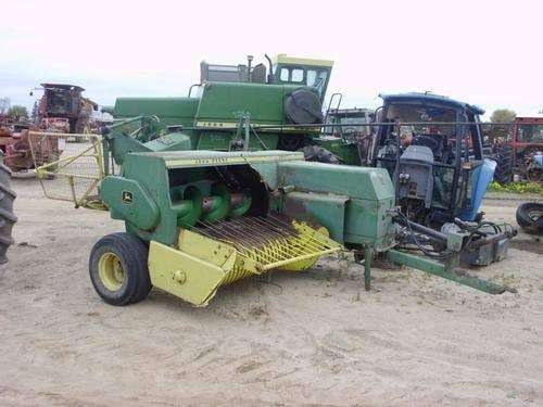 Used John Deere 327 Baler parts.