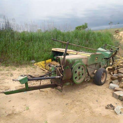 Used John Deere 327 Baler parts.