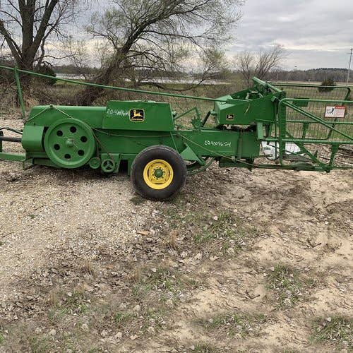 Used John Deere 327 Baler parts.