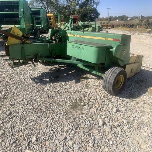 Used John Deere 327 Baler parts.