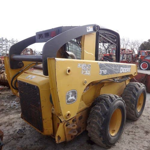 Used John Deere 328 Skid Steer Loader parts.