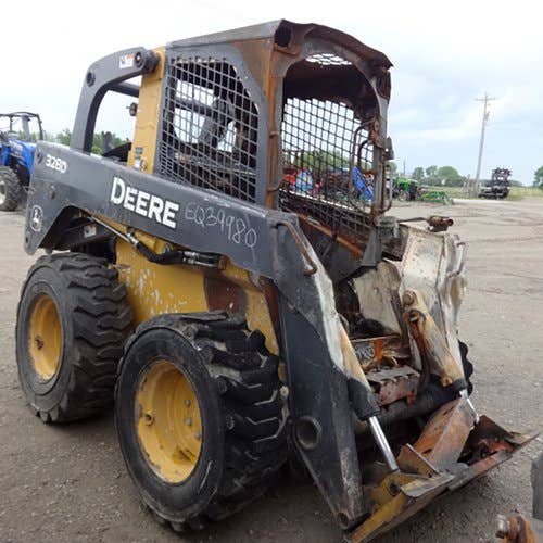 Used John Deere 328D Skid Steer Loader parts.