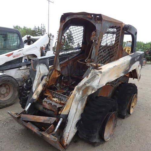 Used John Deere 328D Skid Steer Loader parts.