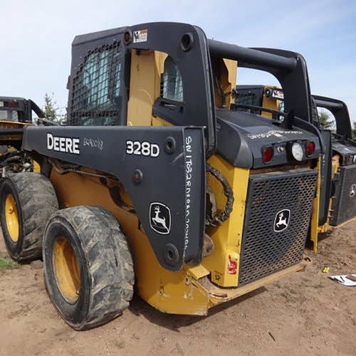 Used John Deere 328D Skid Steer Loader parts.